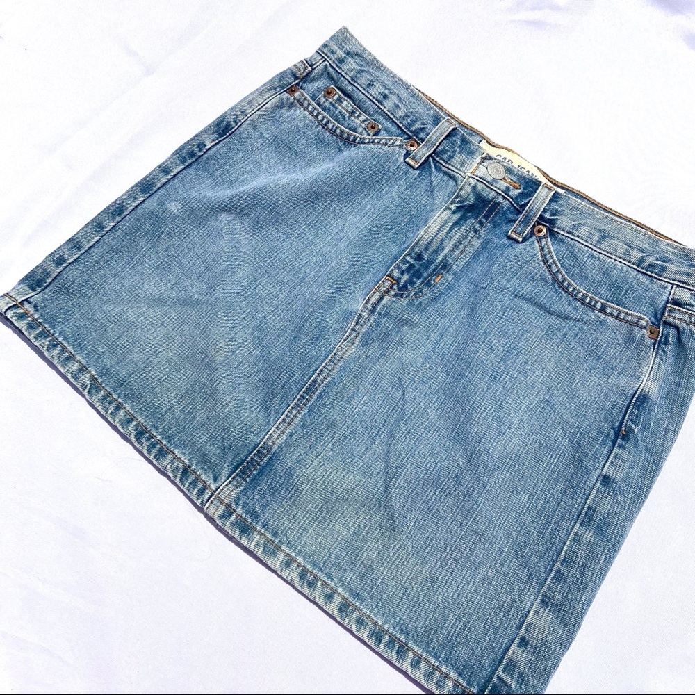 Y2K Denim Gap Skirt